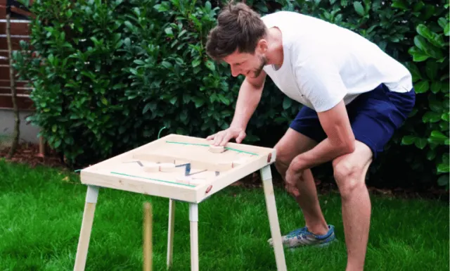 Rubber hockey